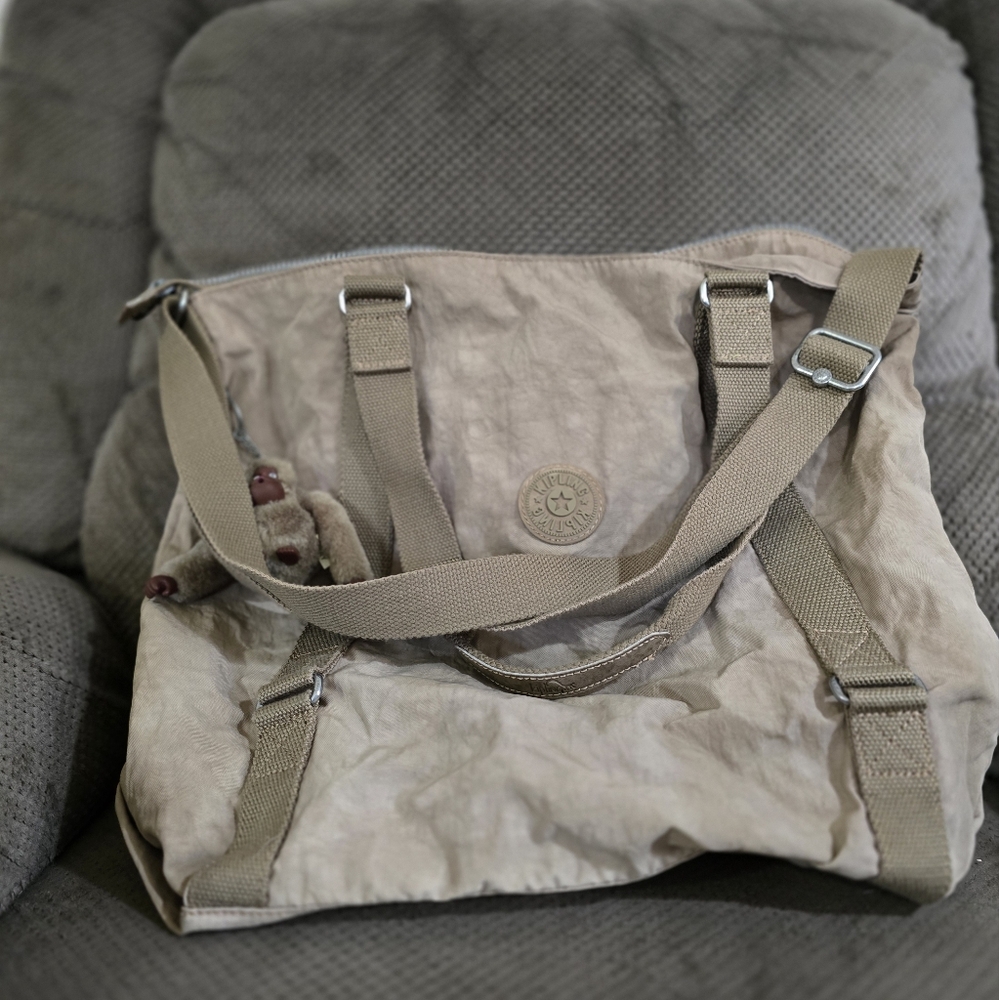 Beige Kipling Men's Bag